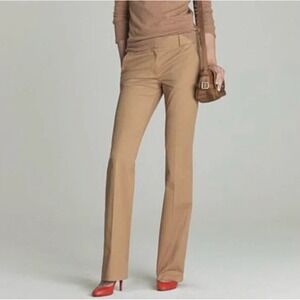 J. Crew Addison Chino‎ City Fit Trouser Khaki Pants Stretch Career Size 14/S